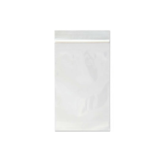 Crownhill Packaging Reclosable Poly Bag - 2 Mil - 5" W x 7" L - 100 Pack