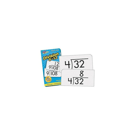 Trend Enterprises Skill Drill Flash Cards, Division 0 - 12