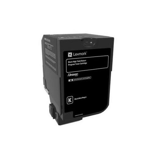 Cartouche de toner noir à rendement élevé Lexmark CX725 (84C1HK0)