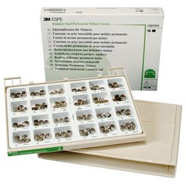 SOLVENTUM (3M) KIT DE COURONNES #PO-96 KIT Couronnes molaires permanentes Boîte de 96