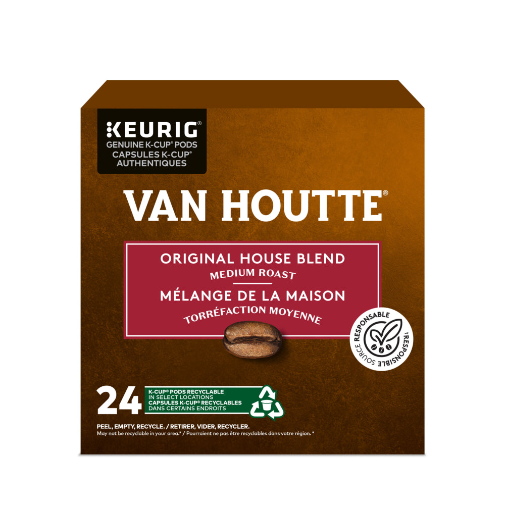 Mélange maison Van Houtte Original - Torréfaction moyenne - Capsules K-Cup - Paquet de 24