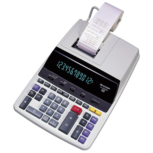 Calculatrice d'impression robuste à 12 chiffres Sharp EL2630PIII