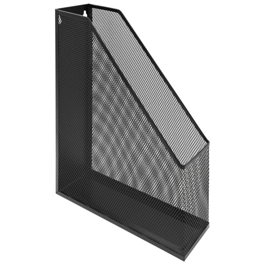 Porte-revues en maille métallique Staples - Noir