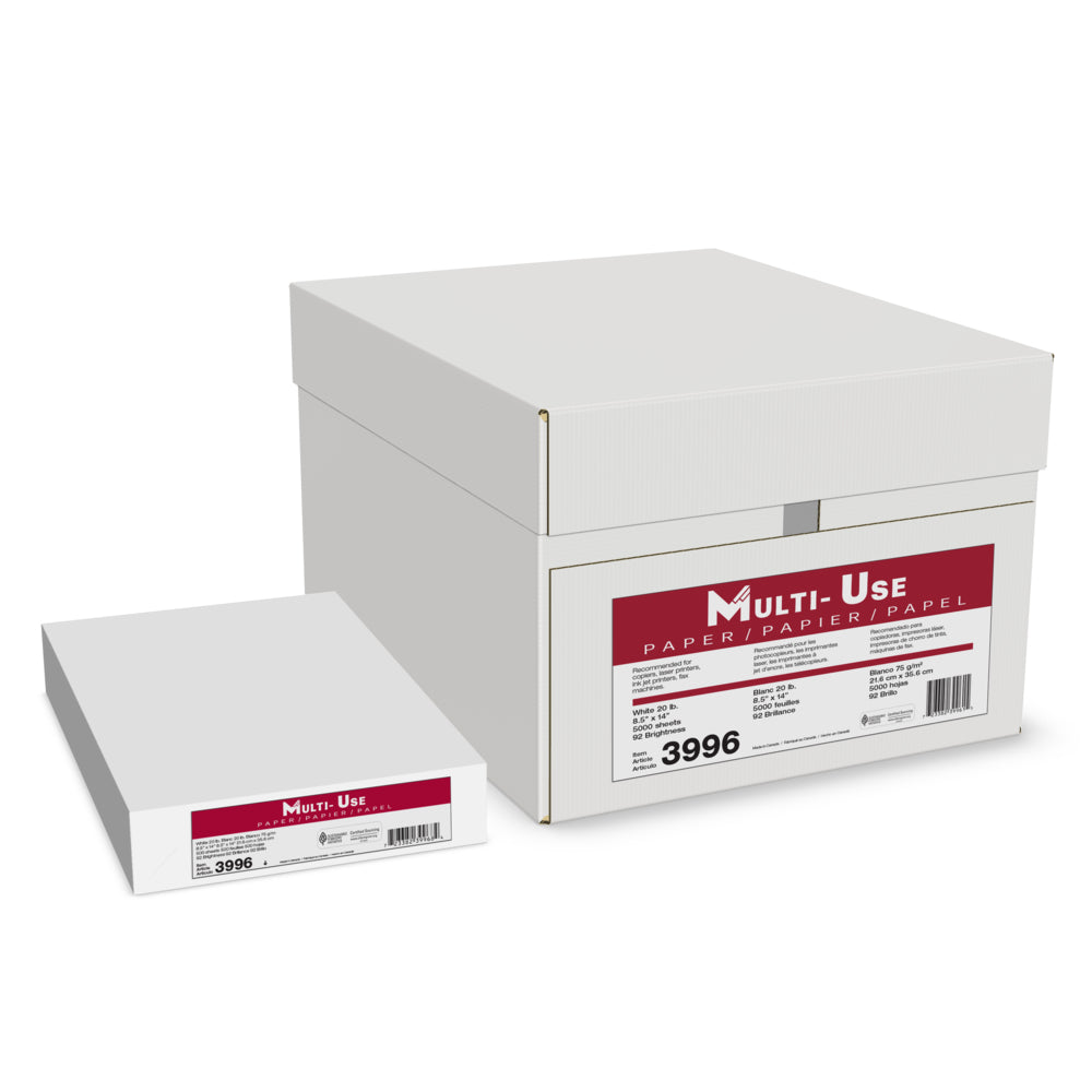 Papier Domtar multi-usage 14" 20/92 - Paquet de 5000