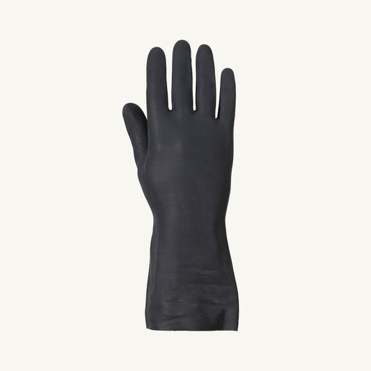 Chemstop Rubber Multipurpose Gloves - Black - 10 - 12 Pack