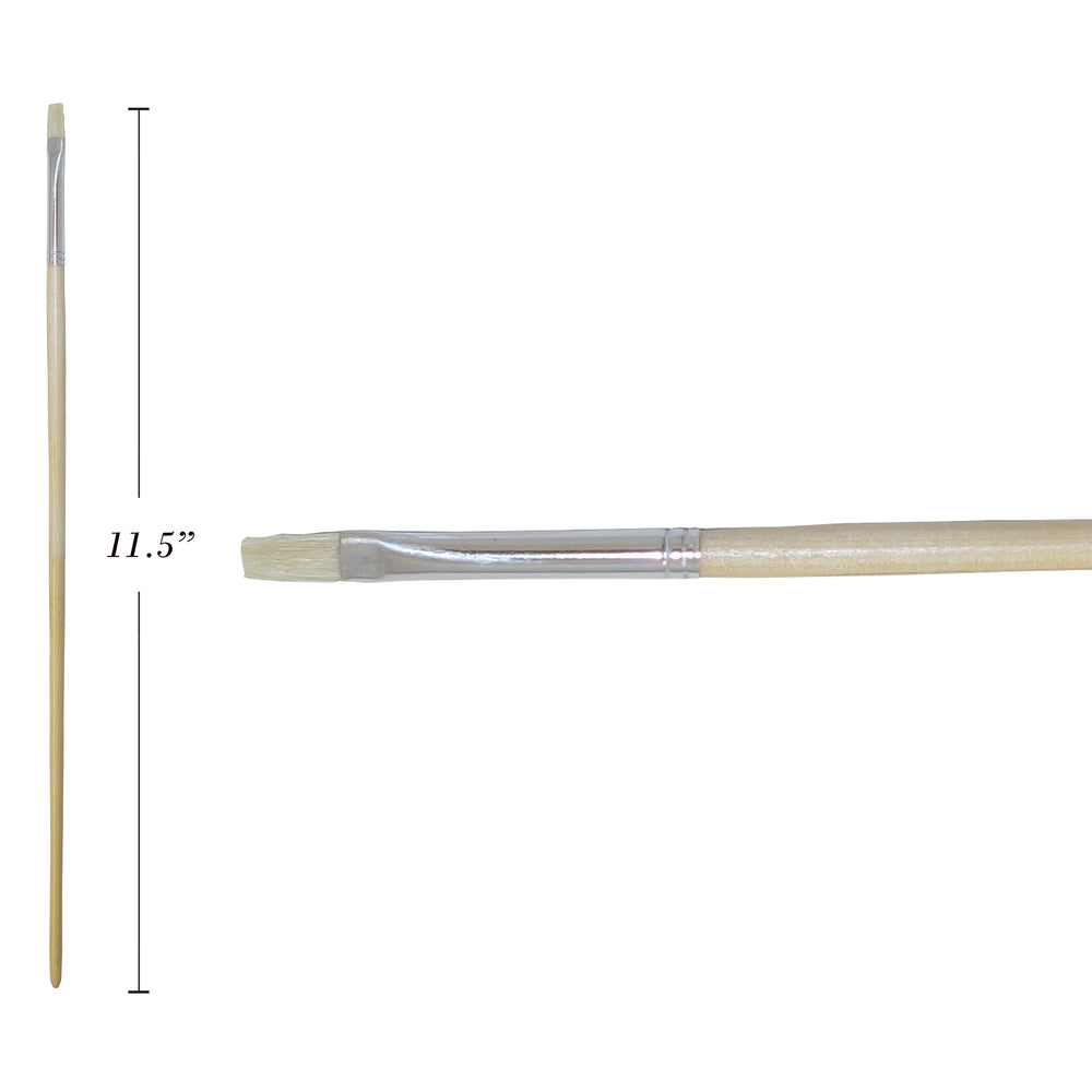 Selectum Paintbrush - Flat - Hog Hair - #2
