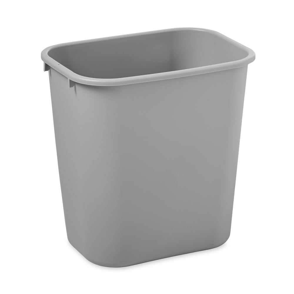 Corbeille à papier Rubbermaid Vanity - 26,6 litres - Gris