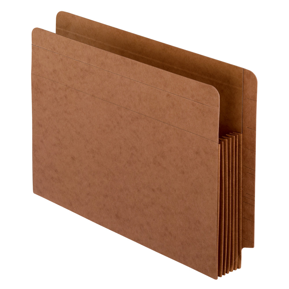 Pendaflex Heavy Duty End Tab File Pocket with 5.25" Expansion - Letter Size - Redrope