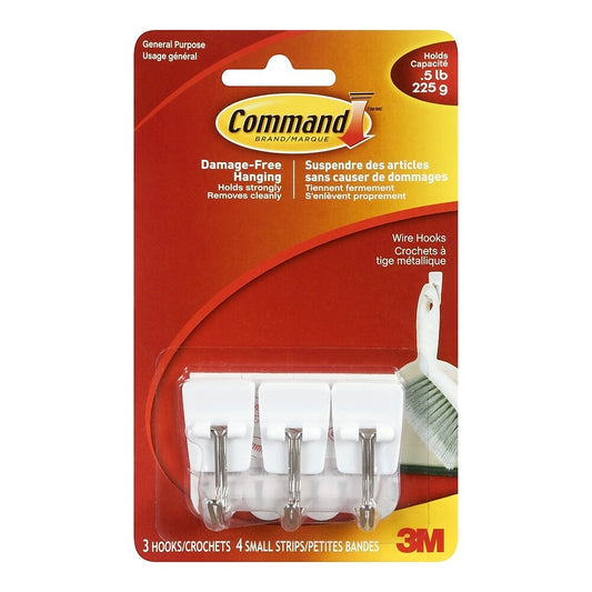 Command Small Wire Hooks 17067C