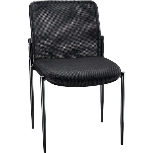 Staples Roaken Mesh Guest Chair without Arms - Black