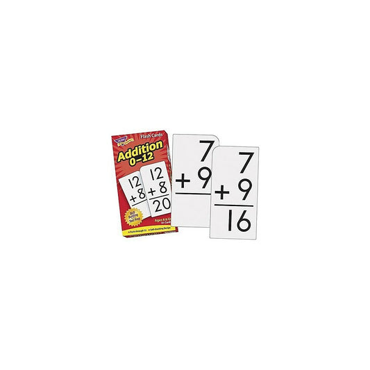 Trend Enterprises Skill Drill Flash Cards, Addition 0 - 12