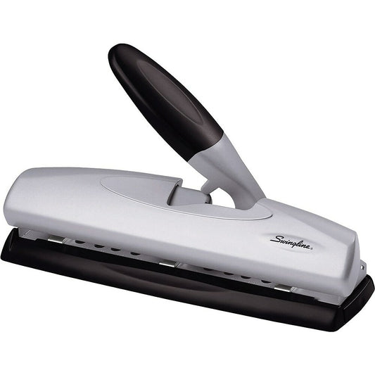 Perforatrice professionnelle Swingline LightTouch Lever 2 ou 3 trous, capacité 12 feuilles