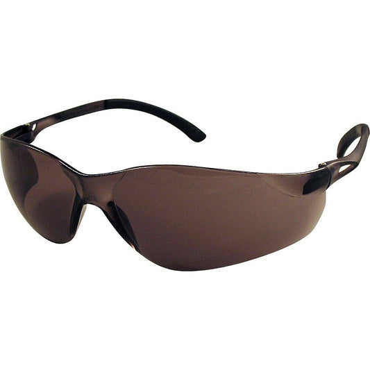 Lunettes de sécurité SenTec avec embouts de branches caoutchoutés - Verres gris