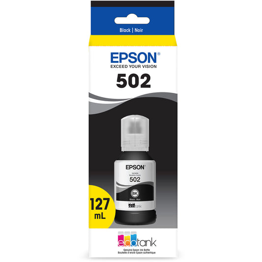 Epson T502 Ink - Standard Yield - Black