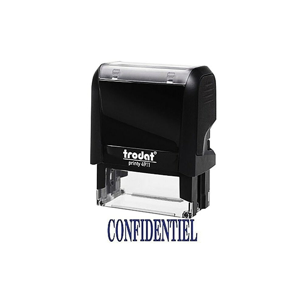 Trodat Printy 4911 Climate Neutral Self-Inking Stamp - "CONFIDENTIEL"