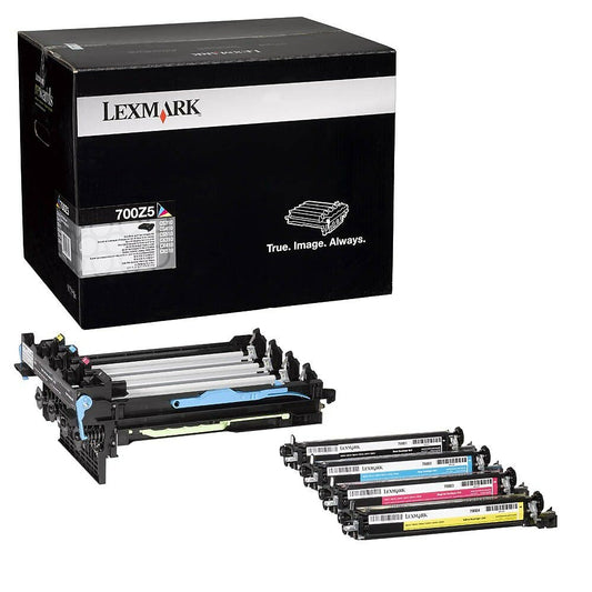 Kit d'imagerie noir et couleur Lexmark 700Z5 (70C0Z50)