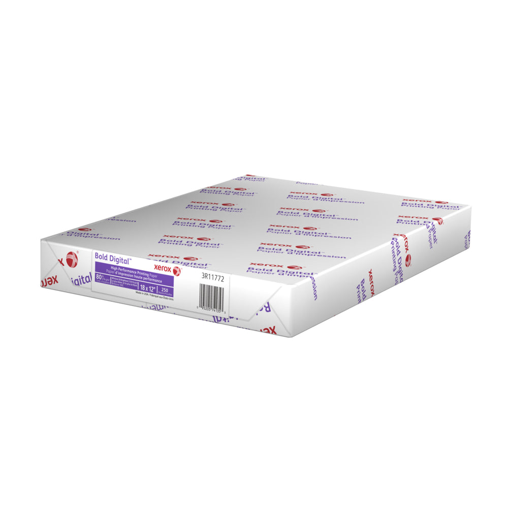 Xerox Bold Digital Printing Cover Paper - 80 lb. - 18" x 12" - 250 Sheets