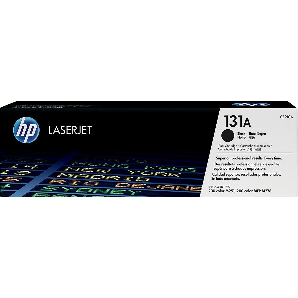 Cartouche de toner noir d'origine HP 131A (CF210A) LaserJet