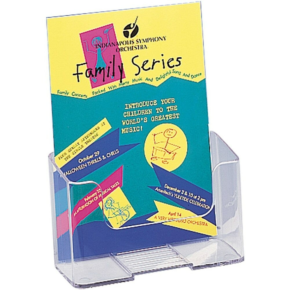 Porte-documents en acrylique Staples, format brochure