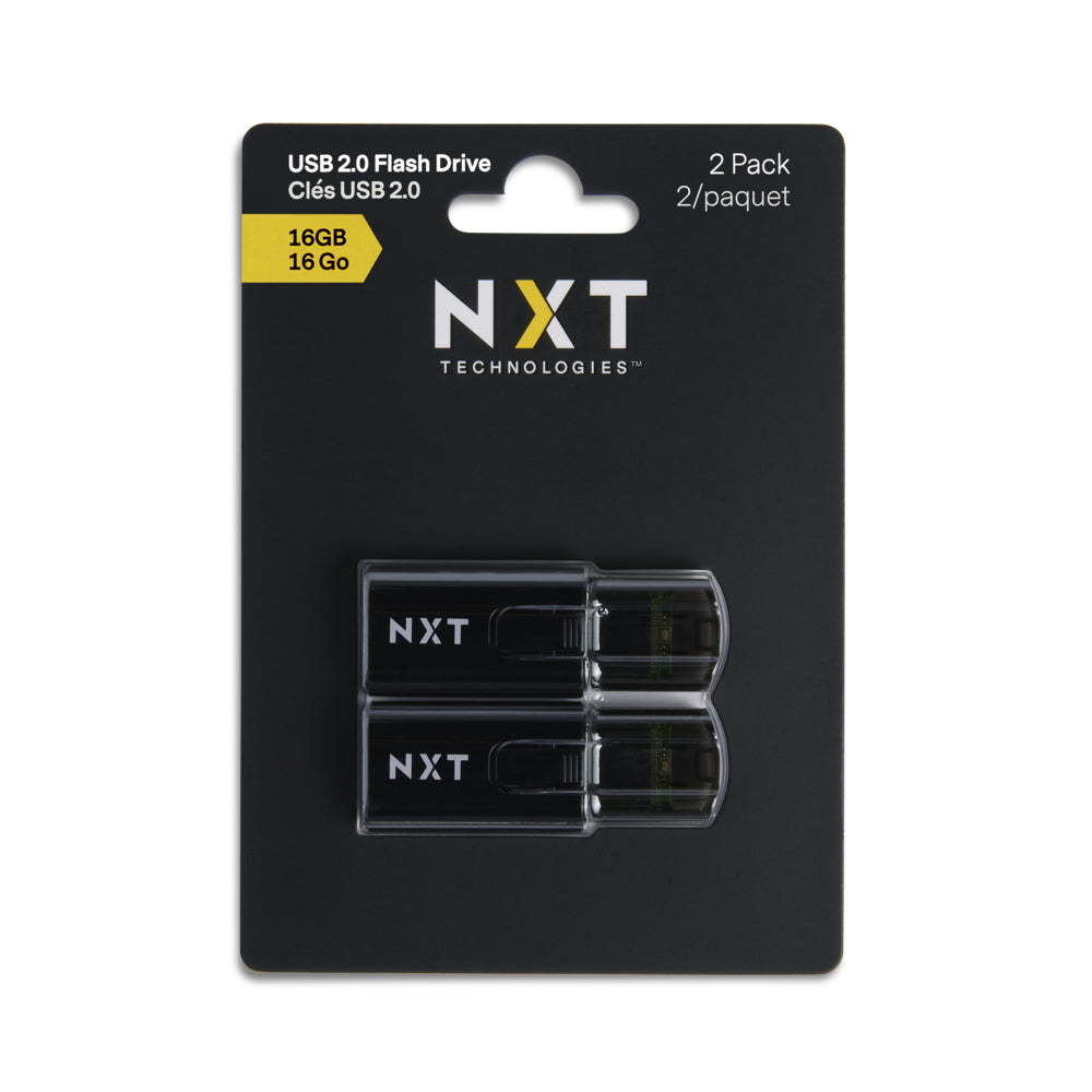 Clé USB 2.0 NXT Technologies C600 16 Go - Lot de 2
