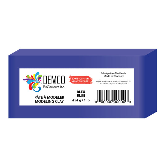 DEMCO Modelling Clay - Dark Blue - 454g