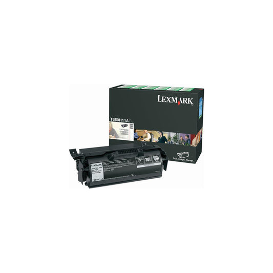 Cartouche de toner Lexmark, consignée, T654, rendement de 25 000 pages, noir