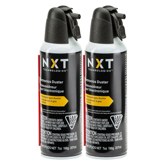 Dépoussiéreur électronique à air comprimé NXT Technologies - 7 oz - Lot de 2