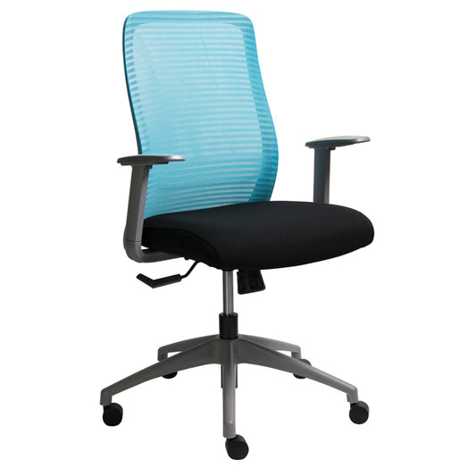 Horizon ERA Mid Back Mesh Syncro-Tilter Chair - Blue