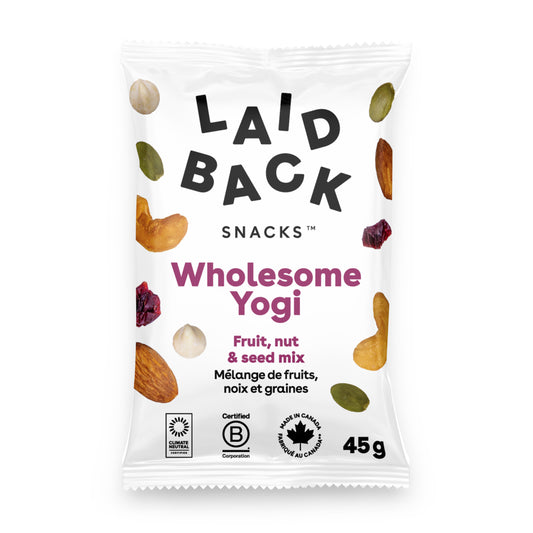 Laid Back Snacks Wholesome Yogi - 45g - 20 Pack