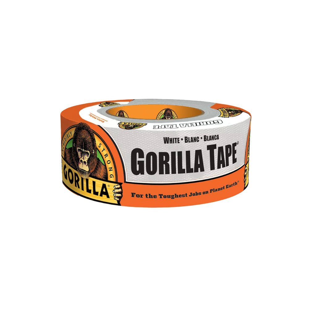 Gorilla Tape, White, 30 yards