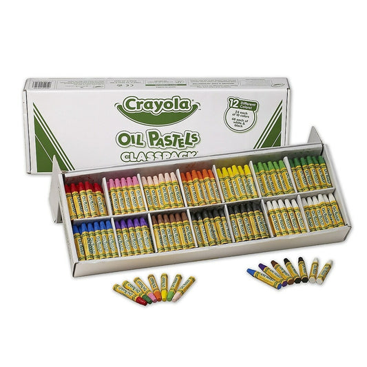 Crayola Oil Pastels Classpack - Assorted - 336 Pack