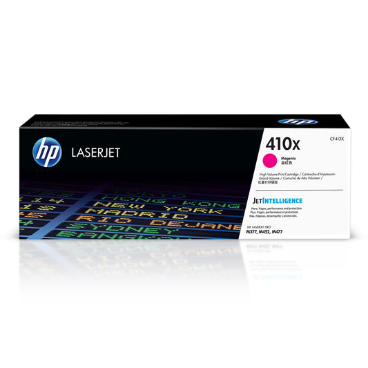 HP 410X (CF413X) Magenta High Yield Original LaserJet Toner Cartridge