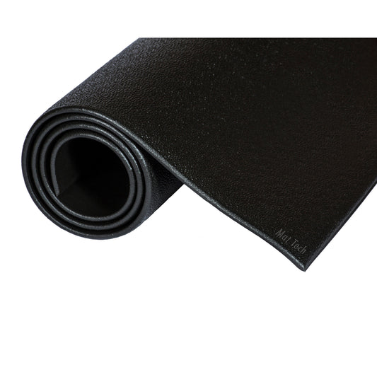 Tapis antifatigue Mat Tech Tuff Spun - Surface galet - 90 cm x 150 cm - Noir