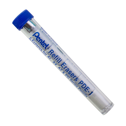 Recharges de gommes pour porte-mines Pentel - Blanc - Lot de 5