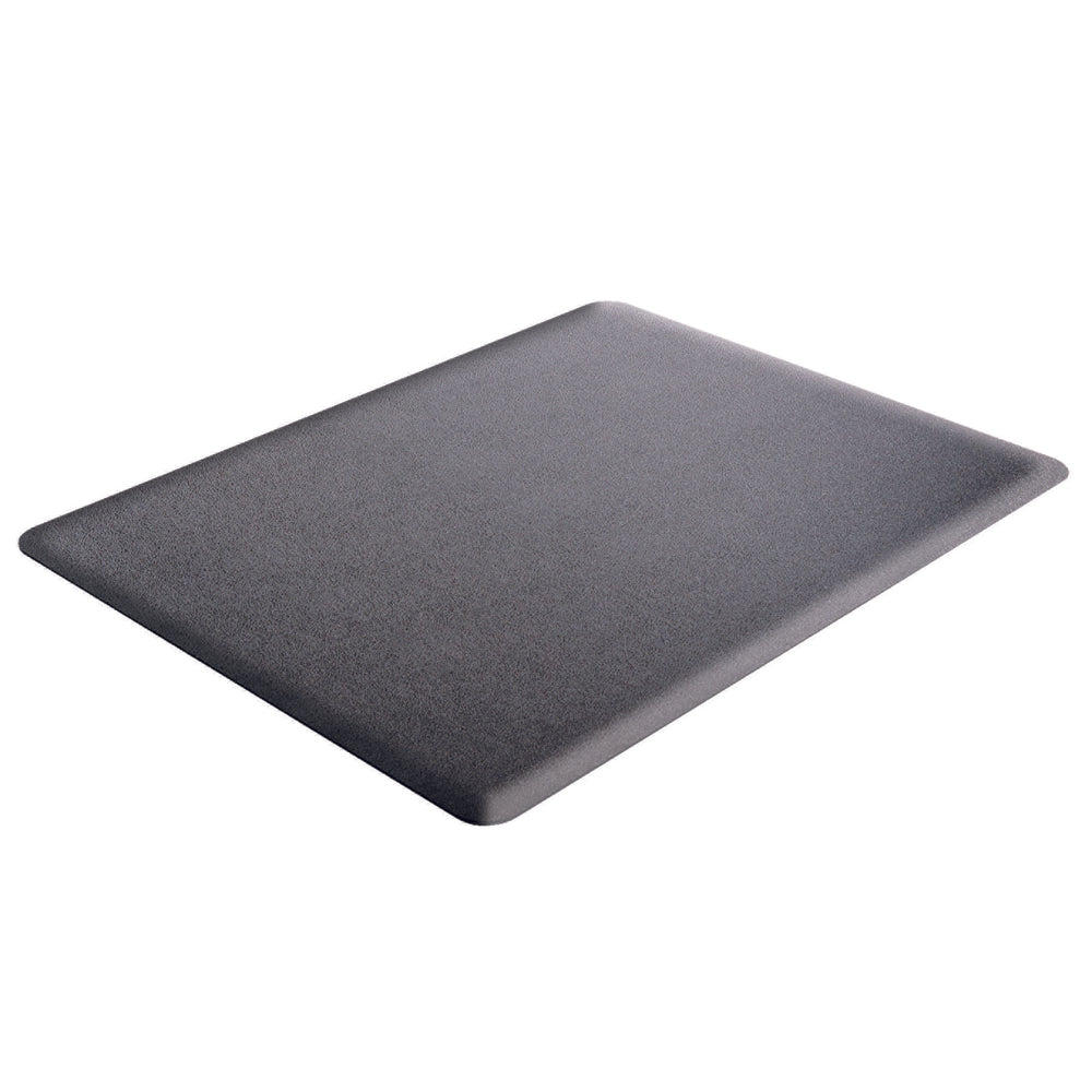 Tapis de chaise ergonomique Deflecto pour position assise-debout - 45" x 53" - Noir
