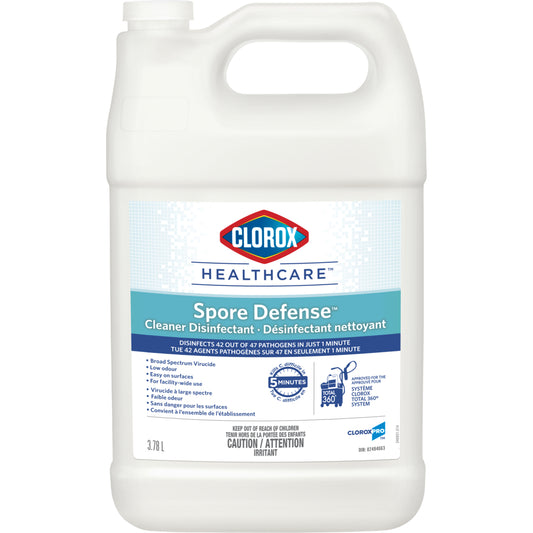Nettoyant désinfectant Clorox Pro Spore Defense - 3,78 L