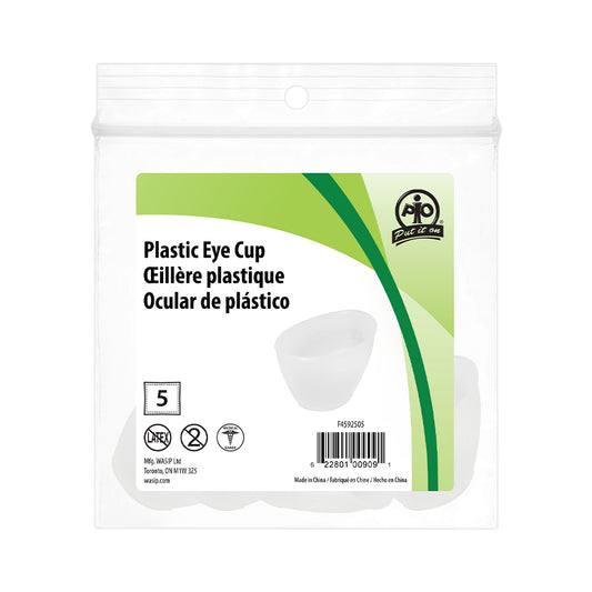 Wasip Plastic Eye Cup - 5 Pack