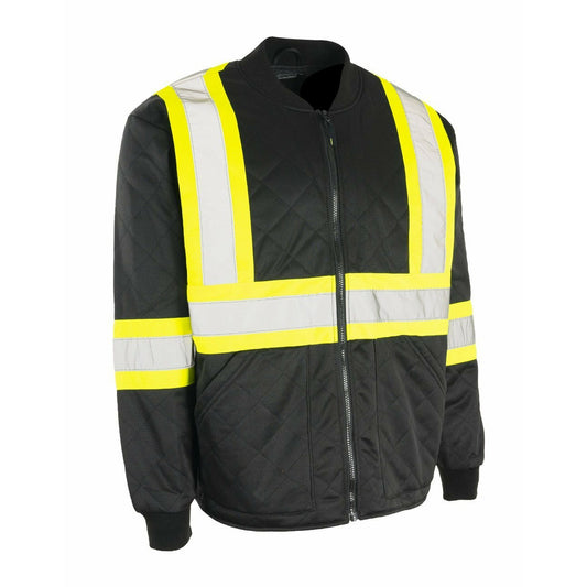 Forcefield Safety - freezer - jacket - black - X-large (024-FJQBK)