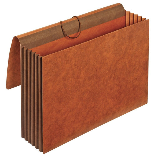 Staples Wallet, 5.25" Expansion, Legal, 5 Pack