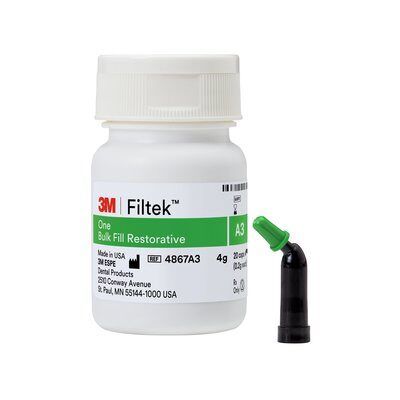 FILTEK One Bulk Fill Restorative Refill shade A3, A2, 20 - 0.2 g capsules