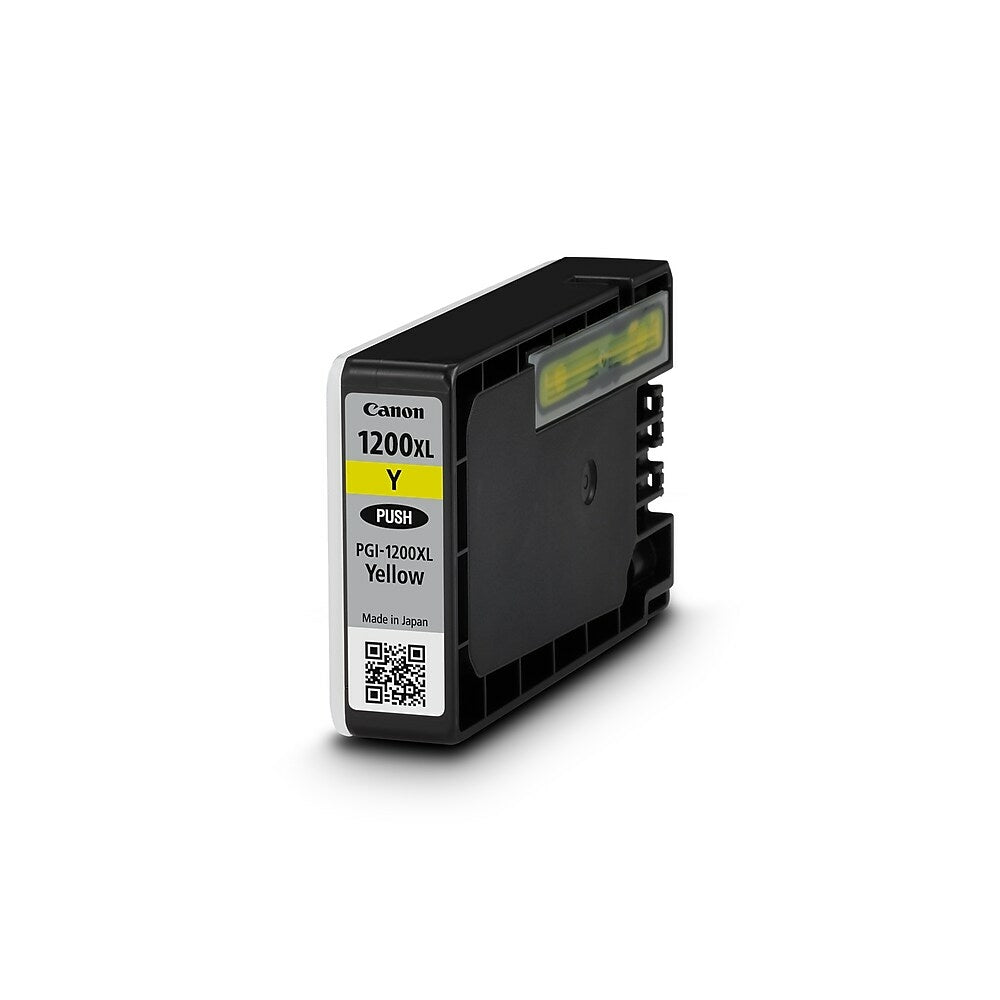 Réservoir d'encre jaune Canon PGI-1200XL, haut rendement