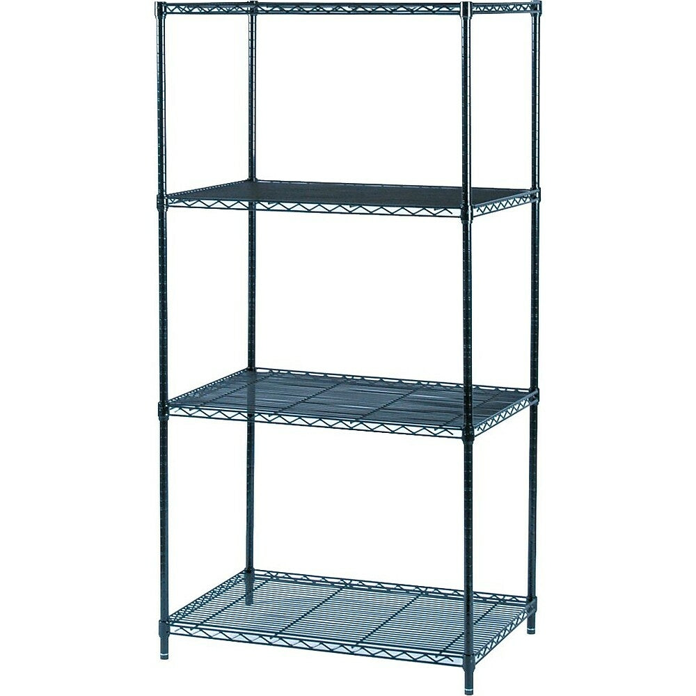 Étagère industrielle en fil métallique Safco, unité de base, 24 po x 36 po