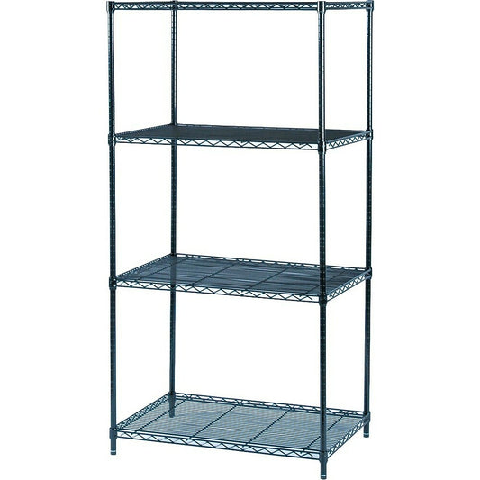 Étagère industrielle en fil métallique Safco, unité de base, 24 po x 36 po
