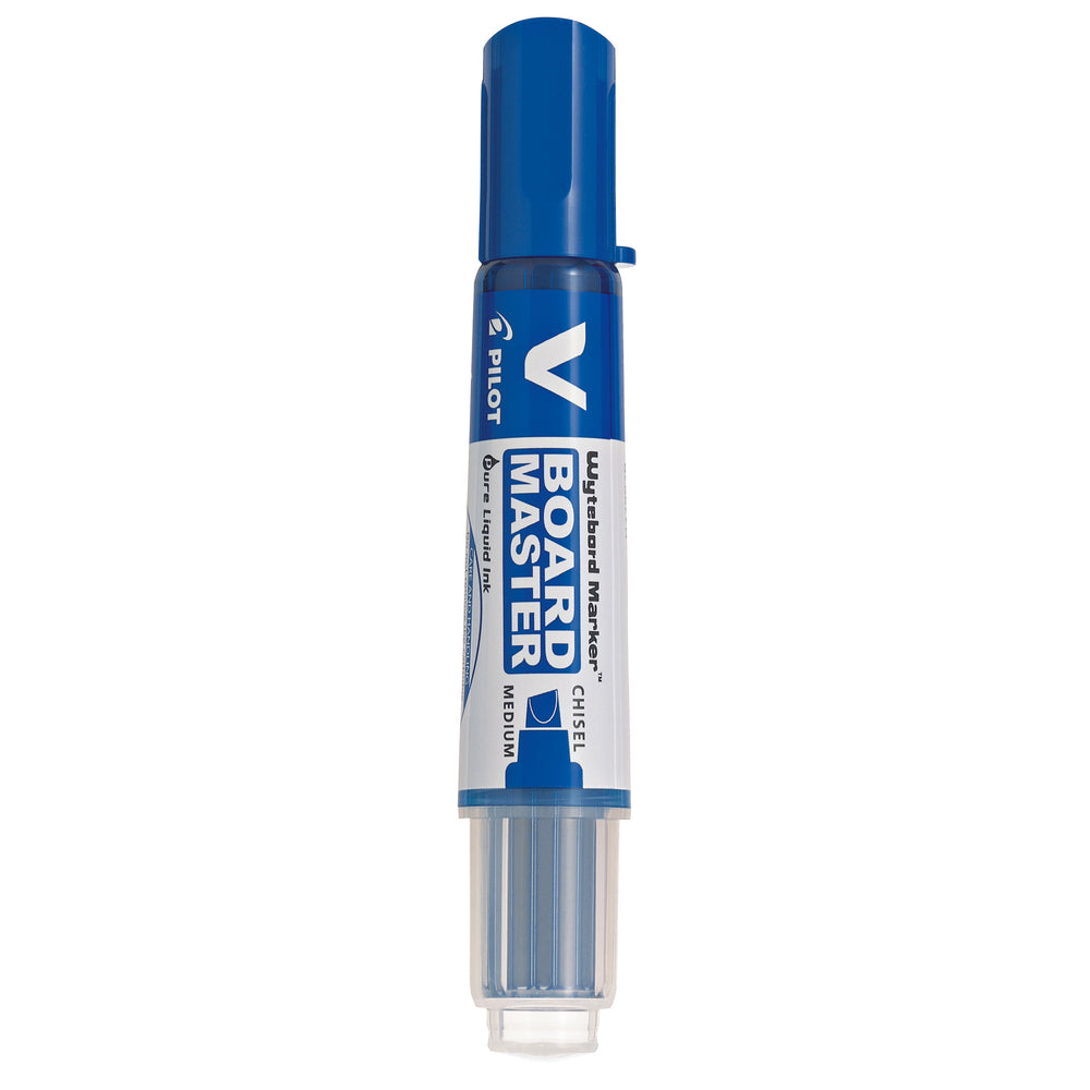 Pilot BeGreen V Board Master Whiteboard Marker - Medium Chisel Tip - Blue