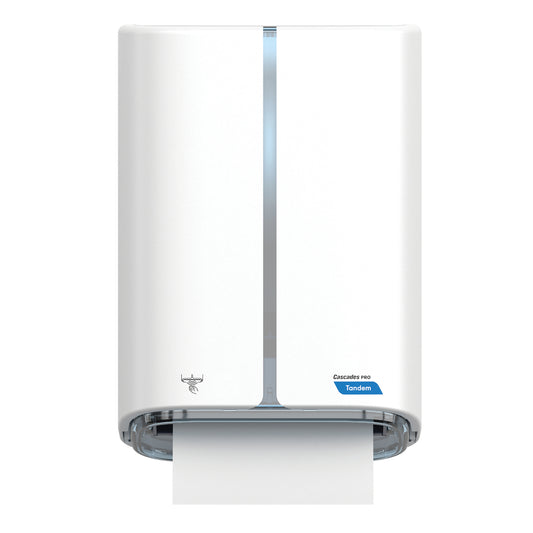 Cascades PRO Tandem Electronic Paper Towel Dispenser - White