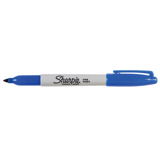 Sharpie Permanent Markers - Fine Point - Blue