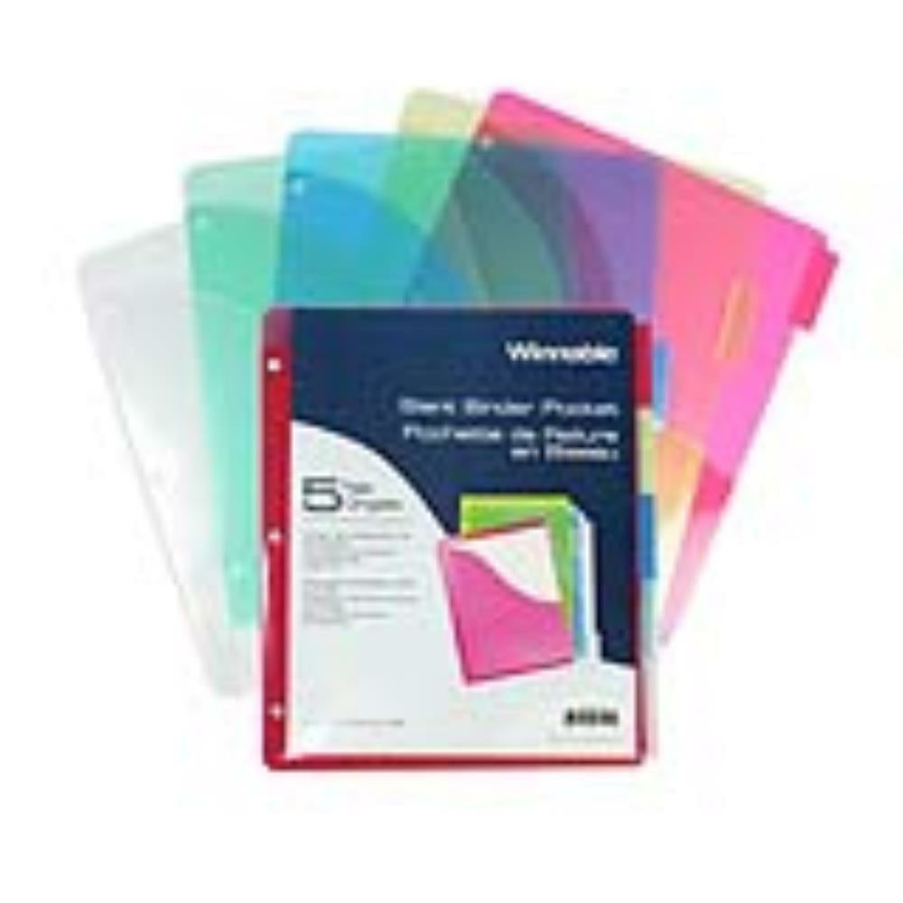 Pochettes Winnable avec 5 onglets