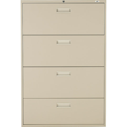 Classeur latéral Staples, 4 tiroirs, sable