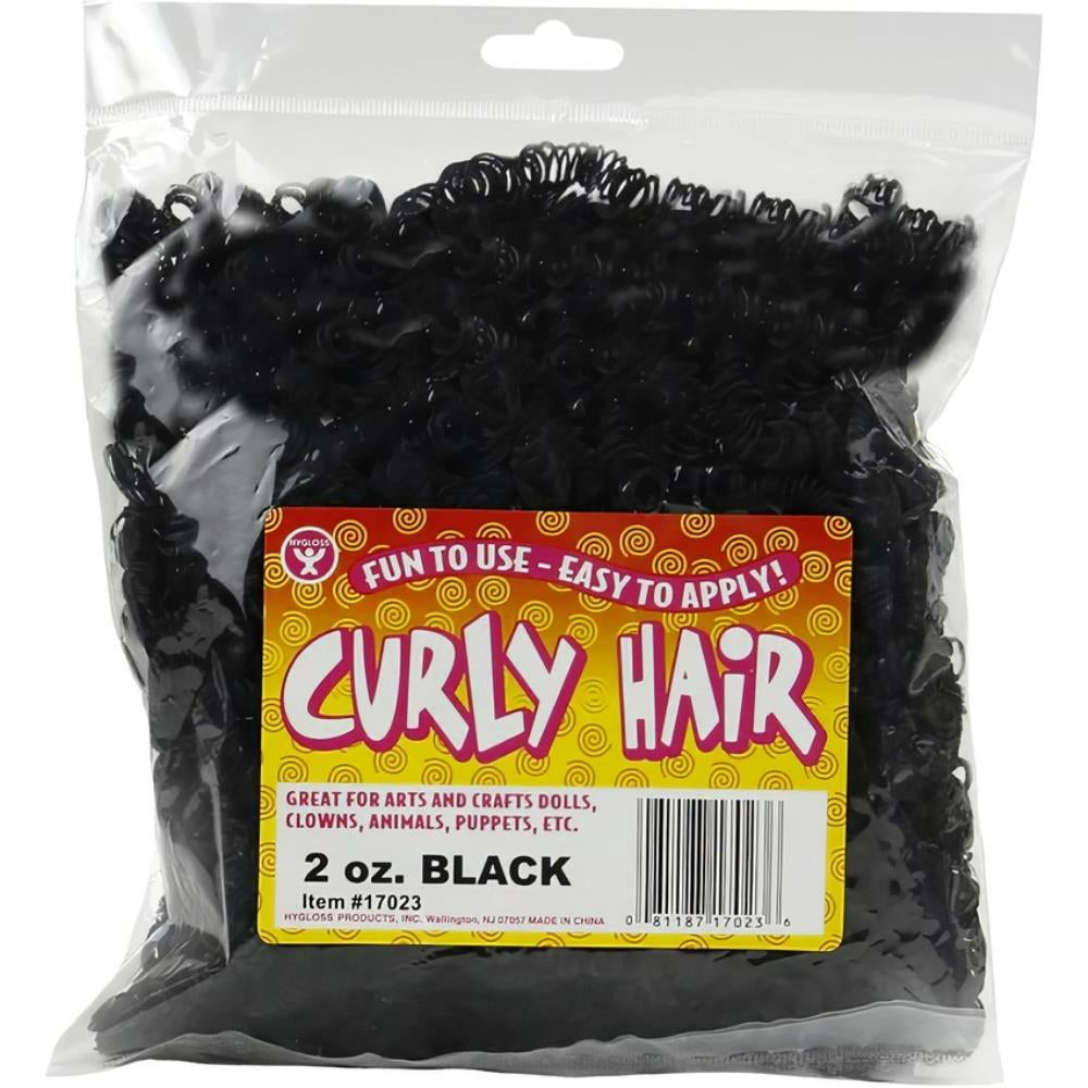 Hygloss Curly Hair - 2 oz - Black
