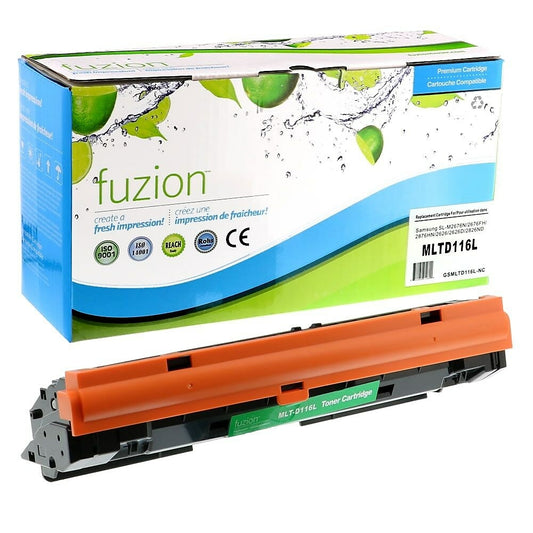 fuzion Samsung (MLT-D116L) Compatible Toner Cartridge - High Yield - Black